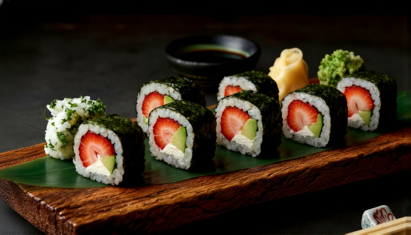 aguacate fresa y philadelphia